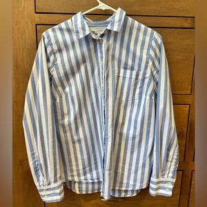 J. Crew Striped Button Down